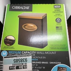 Brand new Mail box. Never opened